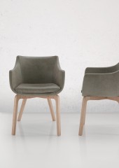 Кресло для ожидания с подушкой Sesta D&amp;N PLUS