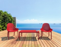 Сетчатое кресло для отдыха Sky Lounge 103 Siesta красное