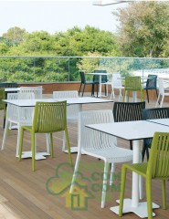 Стул Papatya Cool зеленый