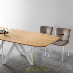 Стул в винтажной обивке или бархате на металлических ножках Calligaris Annie CS/1848