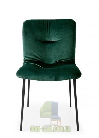 Стул в винтажной обивке или бархате на металлических ножках Calligaris Annie CS/1848