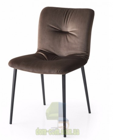 Стул в винтажной обивке или бархате на металлических ножках Calligaris Annie CS/1848