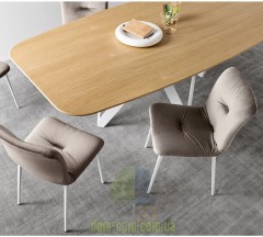 Стул в винтажной обивке или бархате на металлических ножках Calligaris Annie CS/1848