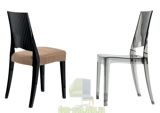  Стул SCAB Design Glenda из поликарбоната с подушкой