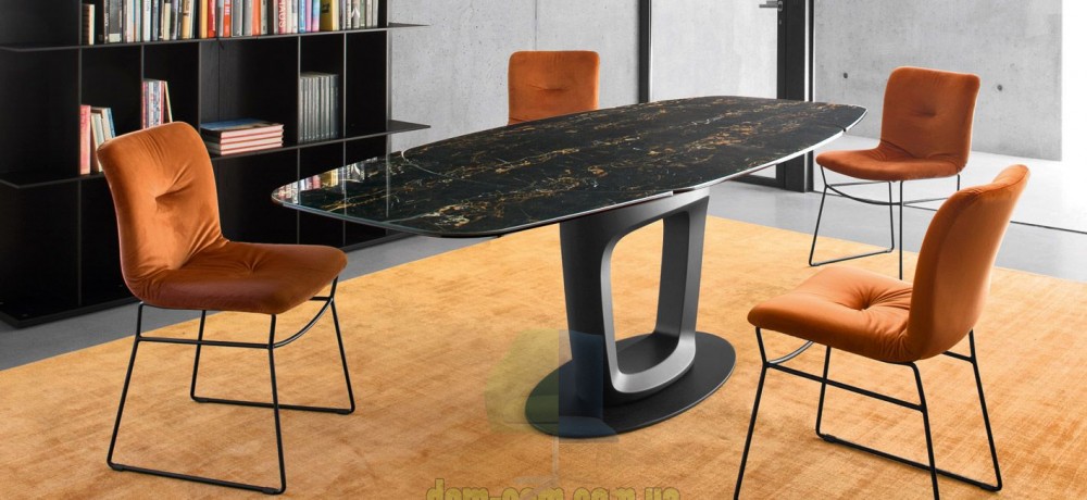 Стул в винтажной обивке или бархате на металлическом каркасе Calligaris Annie soft CS/1847