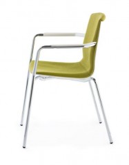 Стул с подлокотниками на металлическом каркасе Mara Mia 3250