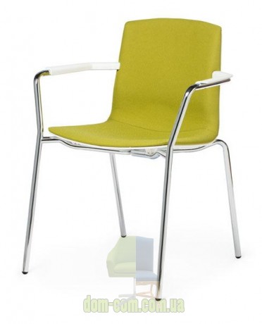 Стул с подлокотниками на металлическом каркасе Mara Mia 3250