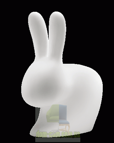 Дизайнерская LED лампа - стул Rabbit Lamp with Rechargeble  LED Qeeboo