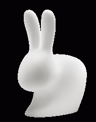 Дизайнерская LED лампа - стул Rabbit Lamp with Rechargeble  LED Qeeboo