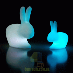 Дизайнерская LED лампа - стул Rabbit Lamp with Rechargeble  LED Qeeboo