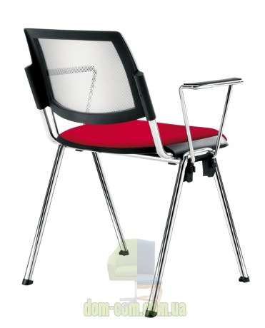 Штабелируемый стул с подлокотниками Sesta Vola