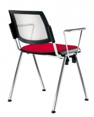 Штабелируемый стул с подлокотниками Sesta Vola