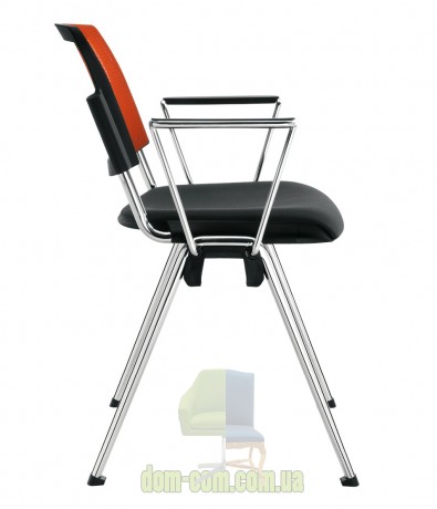 Штабелируемый стул с подлокотниками Sesta Vola