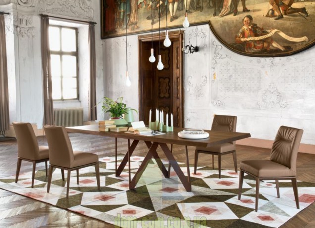 Нераскладной обеденный стол Calligaris Cartesio CB/4092