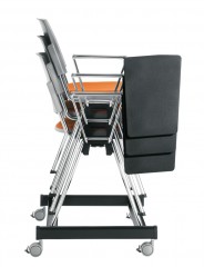 Штабелируемый конферец стул со столиком Sesta Vola