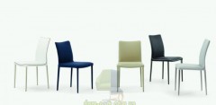 Дизайнерский стул с констрастной отделкой Bontempi Nata