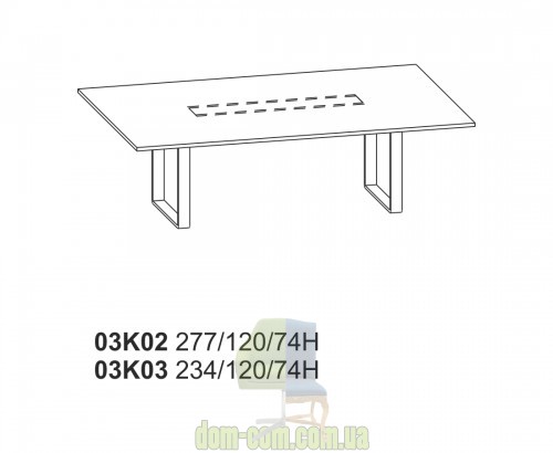 Офисный стол Balma Mixt