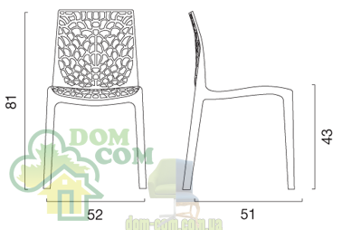 Стул GrandSoleil Gruvyer