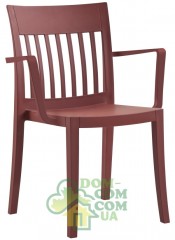 Кресло Papatya Eden-K кирпично красный mat