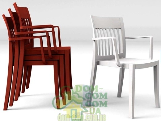 Кресло Papatya Eden-K кирпично красный mat