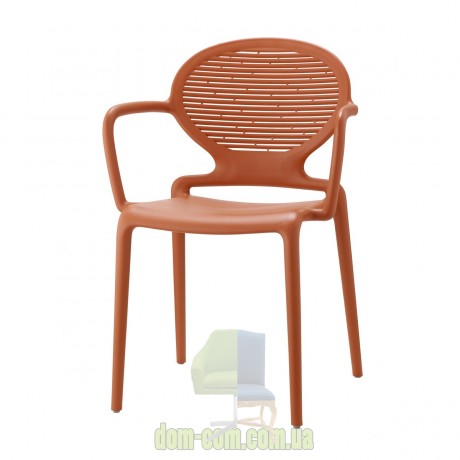 Стул SCAB Design Lavina с перфорированной спинкой