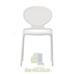  Стул SCAB Design Lavina с перфорированной спинкой 