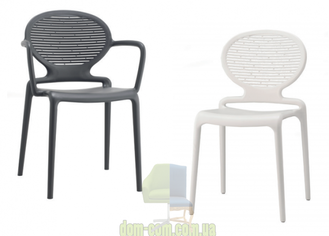 Стул SCAB Design Lavina с перфорированной спинкой