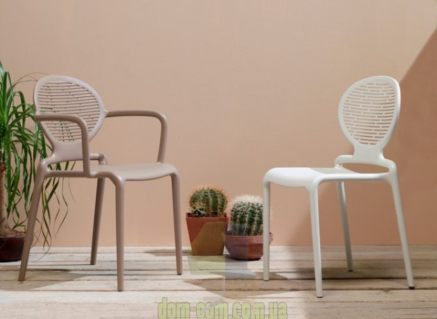 Стул SCAB Design Lavina с перфорированной спинкой