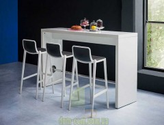 Стильный мягкий барный стул Gaber ISIDORO