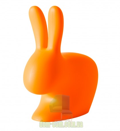 Дизайнерский интерьерный стул Rabbit Chair Qeeboo оранжевый