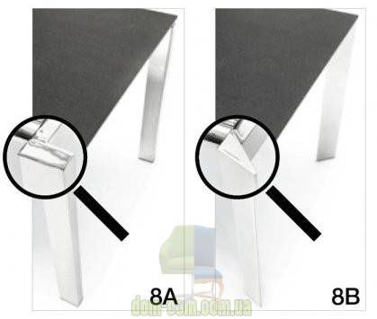 Стильный обеденный стол Connubia Baron CB-4010-MV130