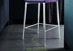 Дизайнерский барный стул с контрастной отделкой Bontempi Nata