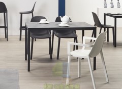 SCAB Design Piu штабелируемый стул из технополимера