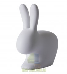 Дизайнерский интерьерный стул Rabbit Chair Qeeboo серый