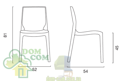 Стул GrandSoleil Ice