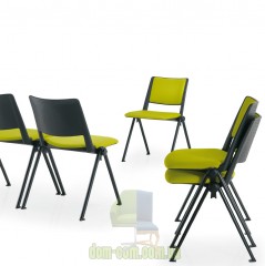 Штабелируемый офисный стул в ткани Sesta 1000REVO