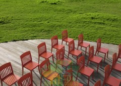 Стул Papatya Eden-S желтый