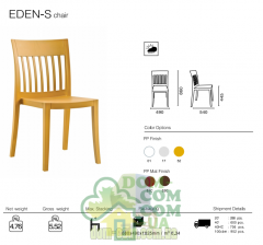 Стул Papatya Eden-S кирпично красный mat