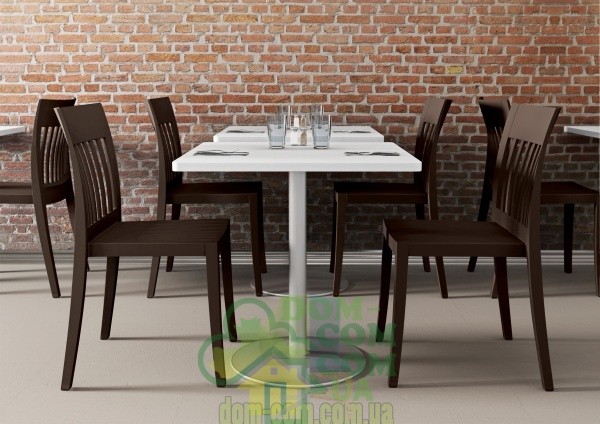 Стул Papatya Eden-S кирпично красный mat