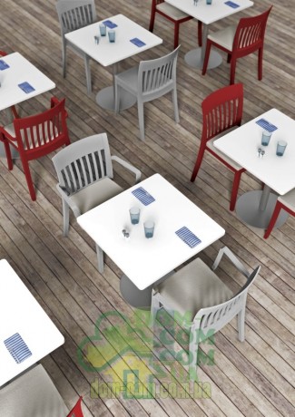 Стул Papatya Eden-S коричневый mat