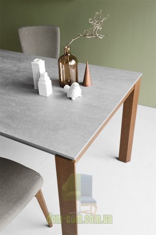 Стол на деревянных ногах Connubia Eminence CB/4724 W