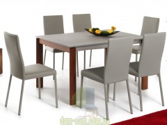 Стол на деревянных ногах Connubia Eminence CB/4724 W