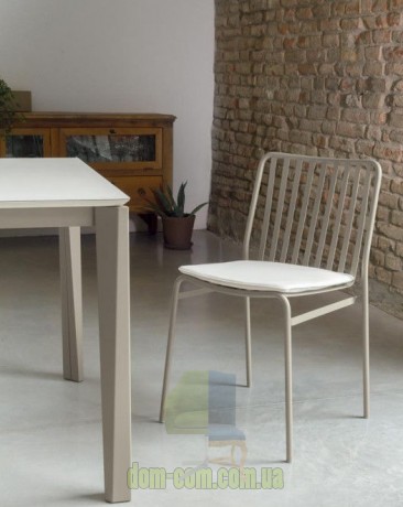 Обеденный металлический стул Bontempi Ingenia Street