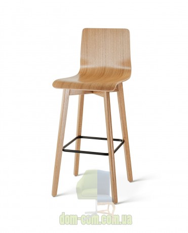 Барный стул из гнутой фанеры Delta Luka RW дуб