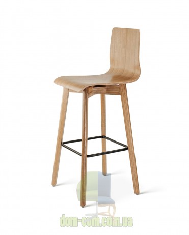 Барный стул из гнутой фанеры Delta Luka RW дуб