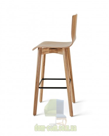 Барный стул из гнутой фанеры Delta Luka RW дуб