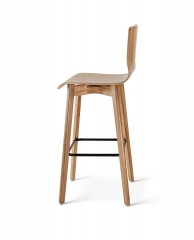 Барный стул из гнутой фанеры Delta Luka RW дуб