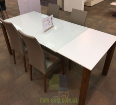 Стол со стеклянной столешницей Connubia Eminence CB/4724 W