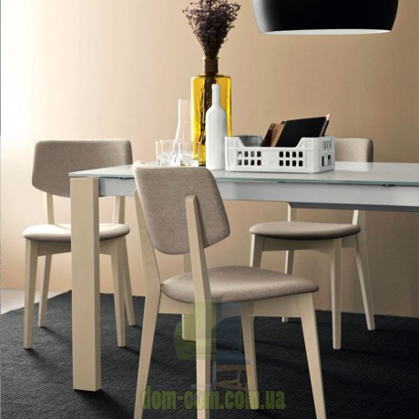 Стол со стеклянной столешницей Connubia Eminence CB/4724 W