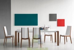 Стол со стеклянной столешницей Connubia Eminence CB/4724 W